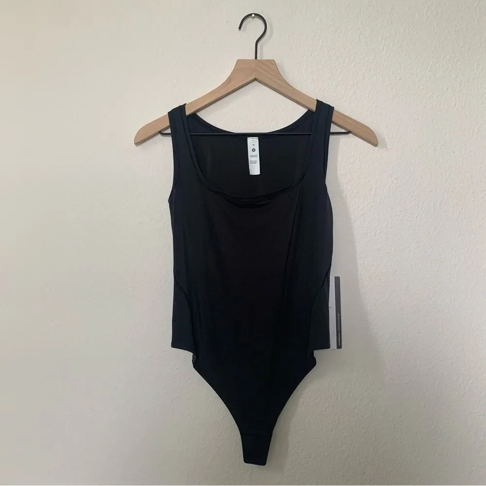 Lululemon Athletica Nulu Squareneck Sleeveless Bodysuit M